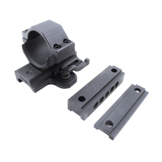 G&p qd mount set for 30mm red dot mount ring