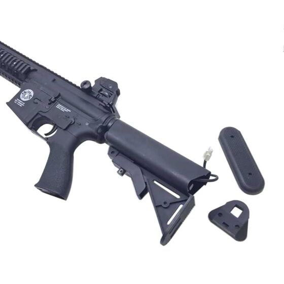 G&g m4 gr15 ras raider black electric gun (blowback)