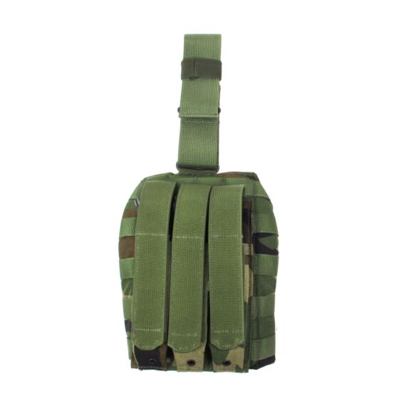 G-tech MOD mp5 magazine pouch woodland camo