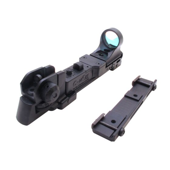 Me-tac C-more type 20mm red dot with M4 flat top mount