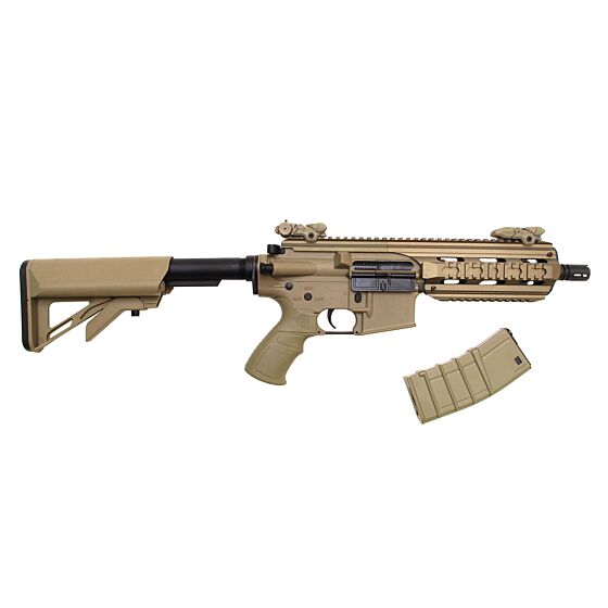 ICS cxp-16 plastic ras sport line electric gun tan (slide stock)