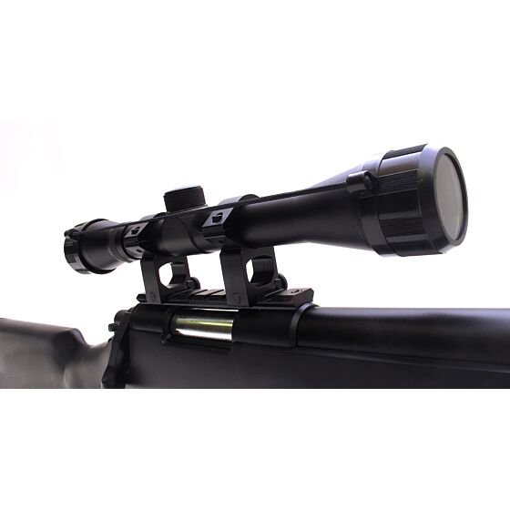 Well vsr10 long barrel with 4x32 scope and bipod