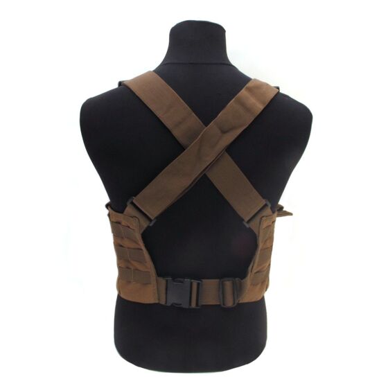 Proud Molle helicat chest rig coyote brown