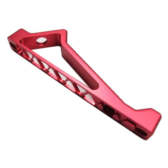 JJ airsoft K20 angle grip for keymod handguards (red)