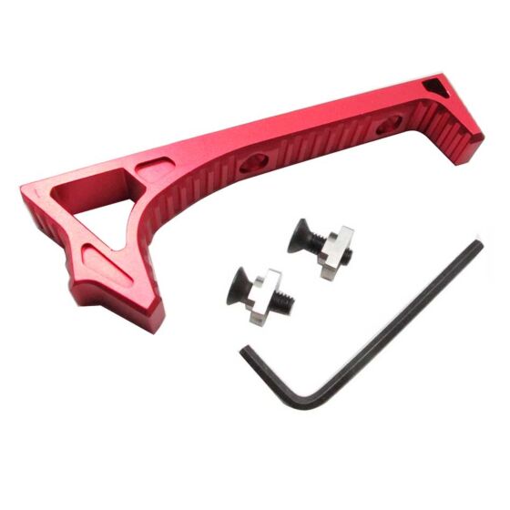 JJ airsoft Link curved foregrip for M-LOK handguards (red)