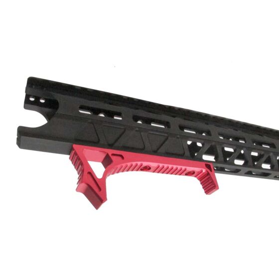 JJ airsoft Link curved foregrip for M-LOK handguards (red)