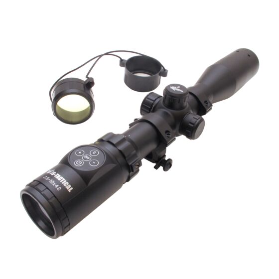 Js-tactical 2.5-10x42 scope with laser