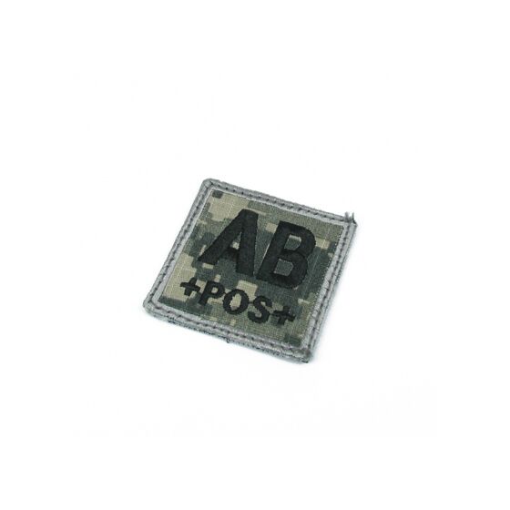 King arms cube patch with blood type AB acu