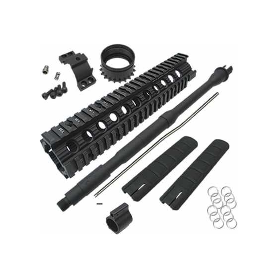 King arms ras floattante 10 pollici full set per fucile elettrico m4