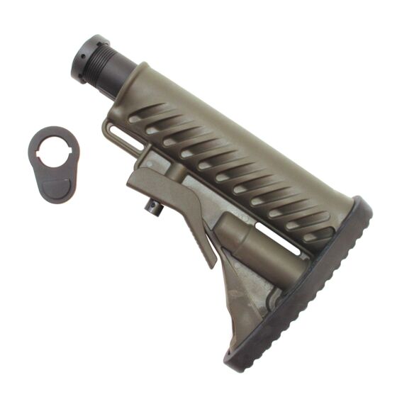 King arms tactical stock for m4 electric rifle (od)