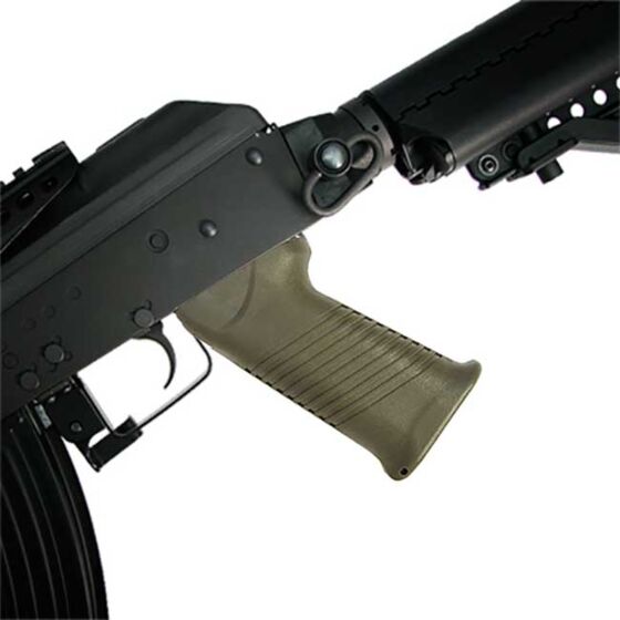 King arms SAW grip for AK electric gun (dark earth)