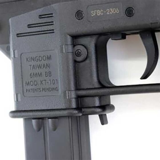 Kingdom Tech fucile scarrellante a gas KG9 (nero)