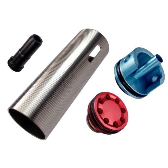 Fps Ergal/POM cylinder set for M4 standard electric gun (hi speed)