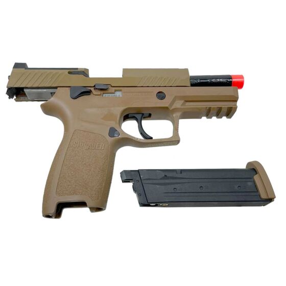 SIG SAUER PROFORCE M18 full metal gas pistol (tan)