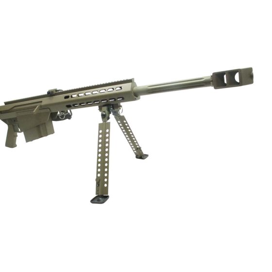 Snow wolf m82 cqb electric gun tan (deluxe)