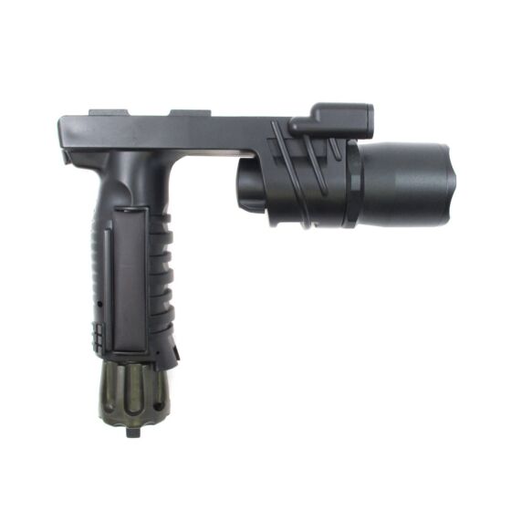 J-rich m900 flashlight with qd lever black (xenon)