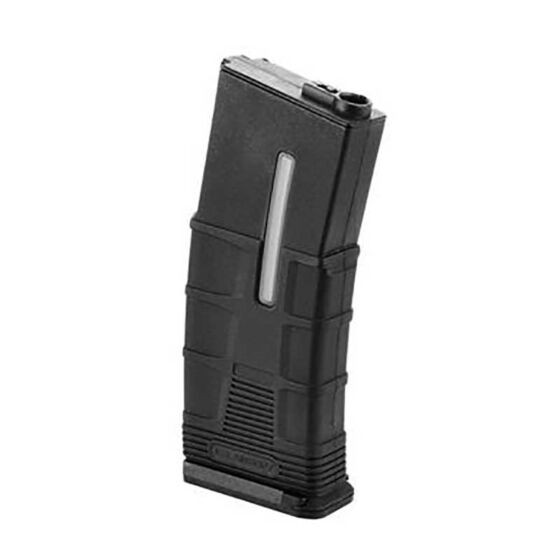 ICS 180rd T-mag magazine for m4 electric gun (black)