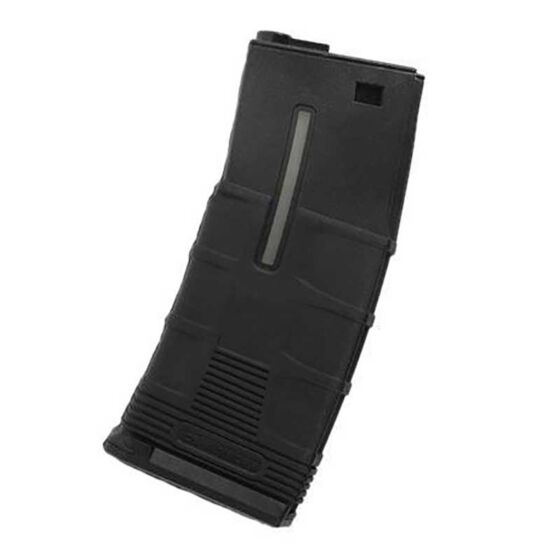 ICS 180rd T-mag magazine for m4 electric gun (black)