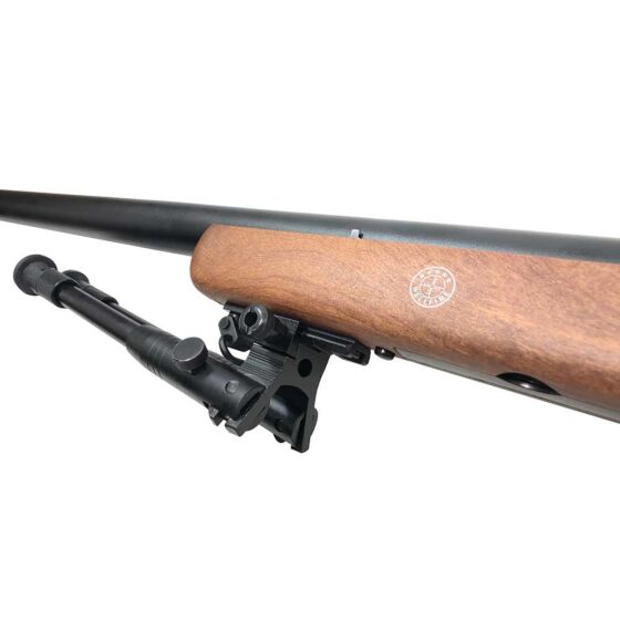 Well vsr10 long barrel air sniper rilfe with bipod (wood type body)