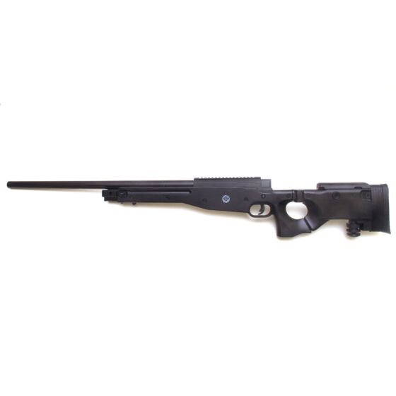 Well AW338 tactical carbine sniper rifle with bipod (black)