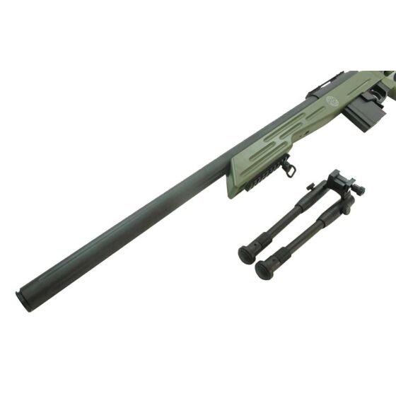 Well MSR338 STINGER air cocking sniper rifle with bipod (od)