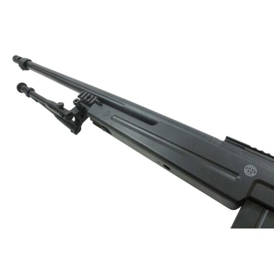 Well MSR AW338 air cocking sniper rifle with bipod (black)