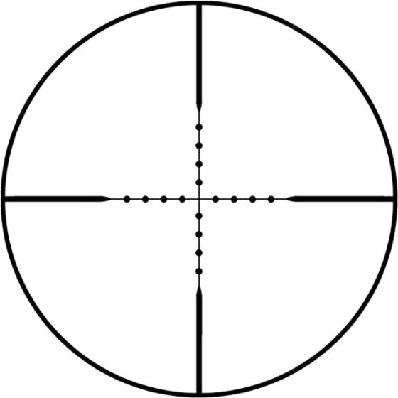 Royal scope 6-24x56 with blu reticle and internal level (with mount rings)