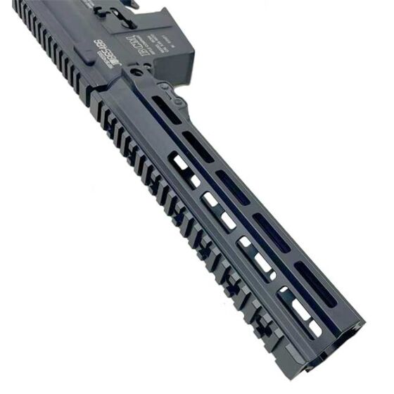 Four Rifle 9.5 inches GEISSELE style MK4 rail for M4 electric gun (black)