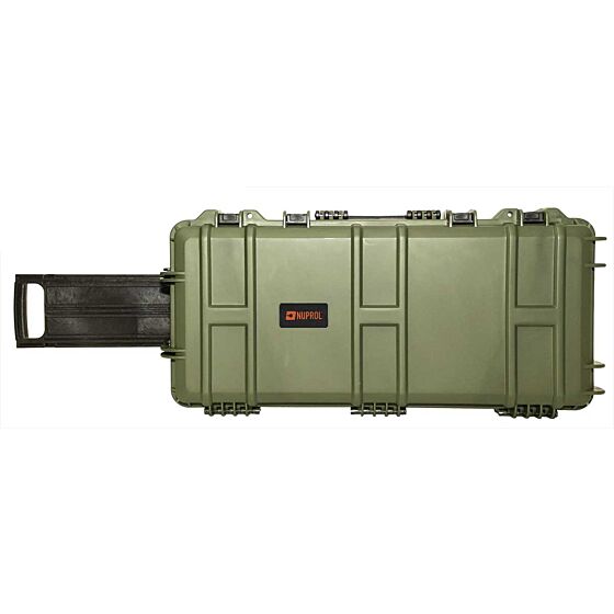 Nuprol valigia tactical trolley PNP per fucili (verde)