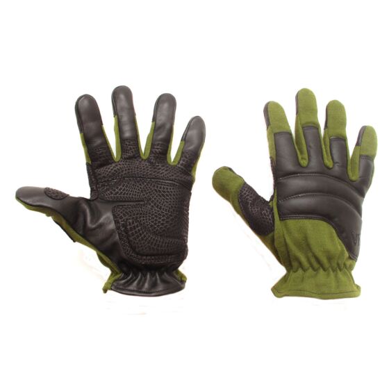 Vega holster combop short gloves black/green