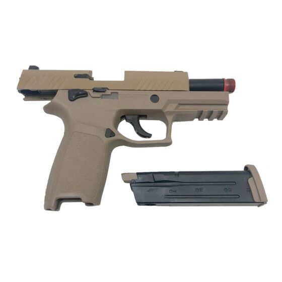 AEG by We M18 Carry full metal gas pistol (tan)