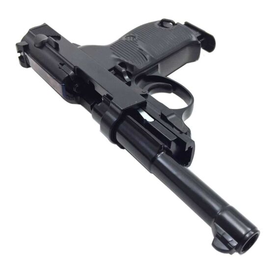 We p38 full metal gas pistol (black)