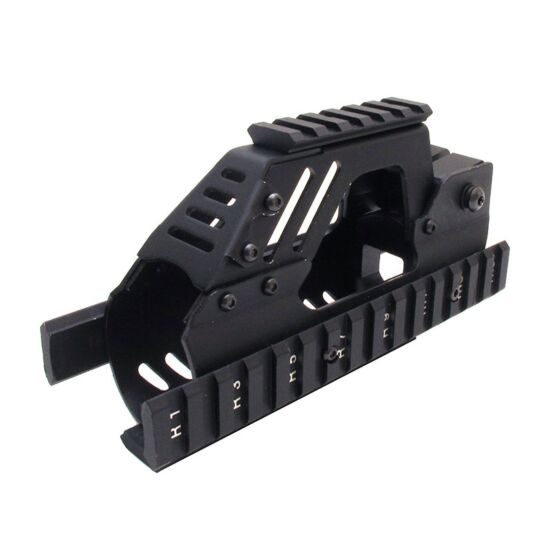 Me-tac rail handguard for p90 electric gun