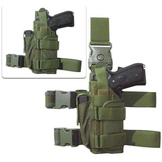 Vega leg adjustable holster od (left hand)