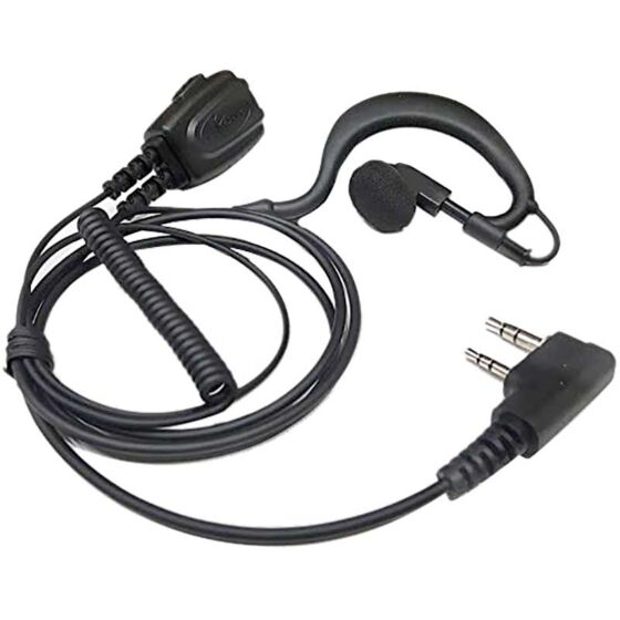 Proxel spiral earphone for KENWOOD, BAOFENG, MIDLAND (UHF)