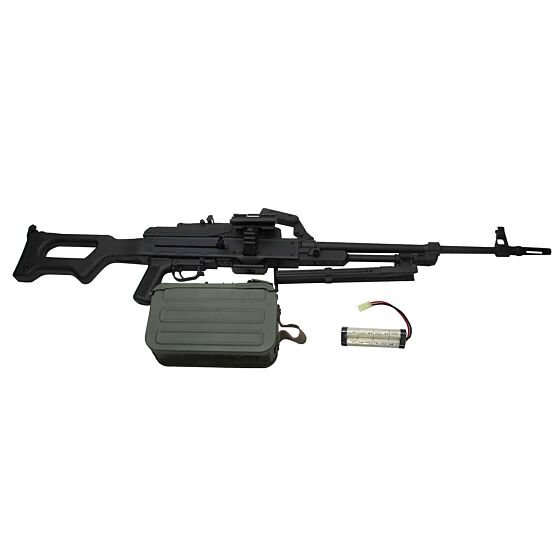 A&K PKM full metal electric light machine gun