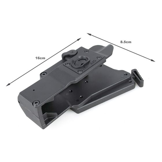 Sotac gear multi purpose pistol light RD Holster (black) 