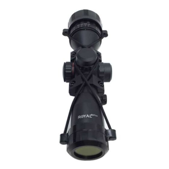 Royal scope 4x32 compact with ir reticle (with rings)