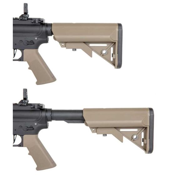 Specna Arms fucile elettrico CORE-HAL ETU M4 NSR CQB (tan)