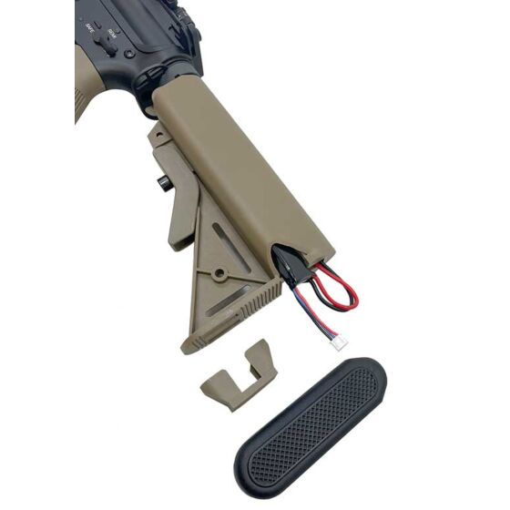 Specna Arms fucile elettrico CORE-HAL ETU M4 Keymod NSR style (tan)