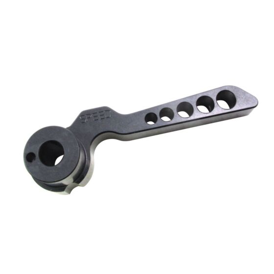 Speed airsoft steel bolt handle for aps/m24 (black)