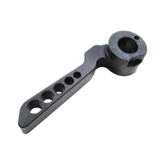 Speed airsoft steel bolt handle for vsr10 (black)