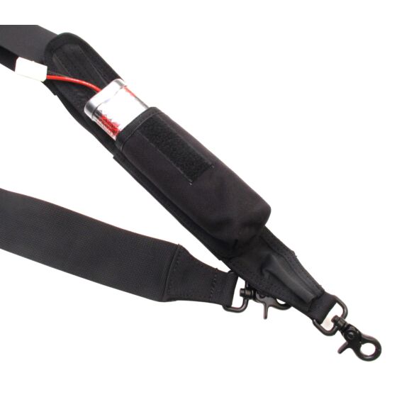 Pantac sling with battery pouch black