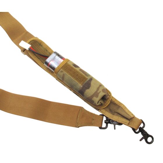 Pantac sling with battery pouch multicam
