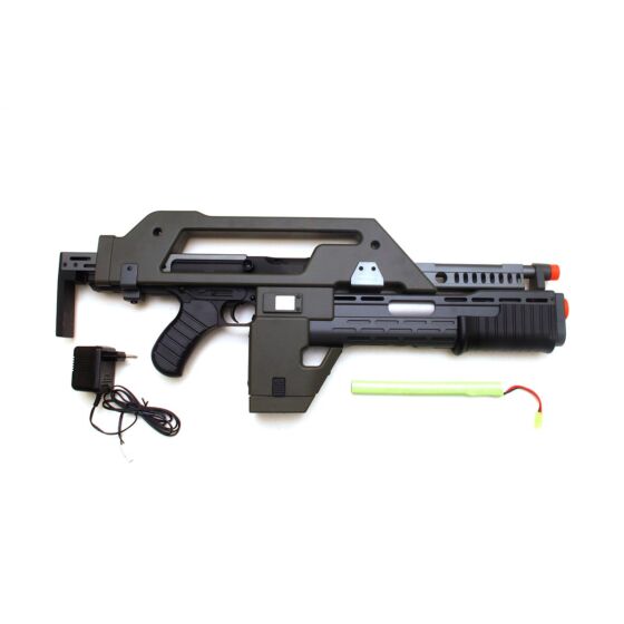 Snow wolf fucile elettrico alien m41 pulse rifle