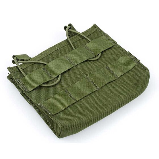 TMC open top CQB double rifle mag pouch (od)