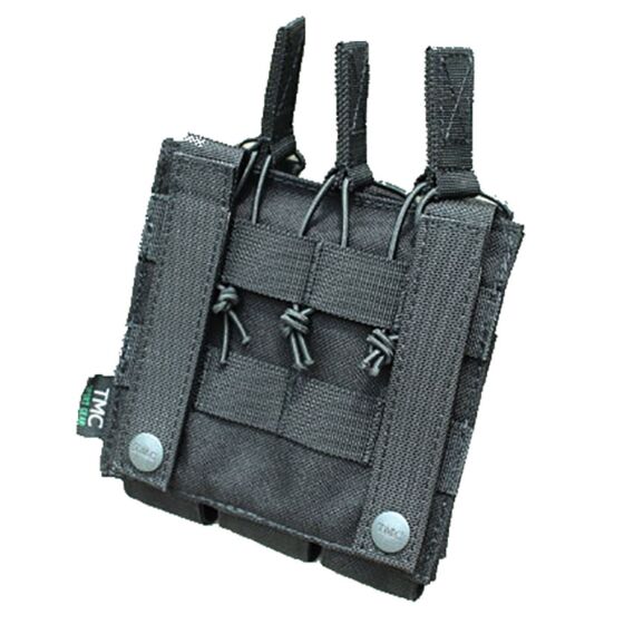 TMC tri open top magazine pouch for mp7 (black)