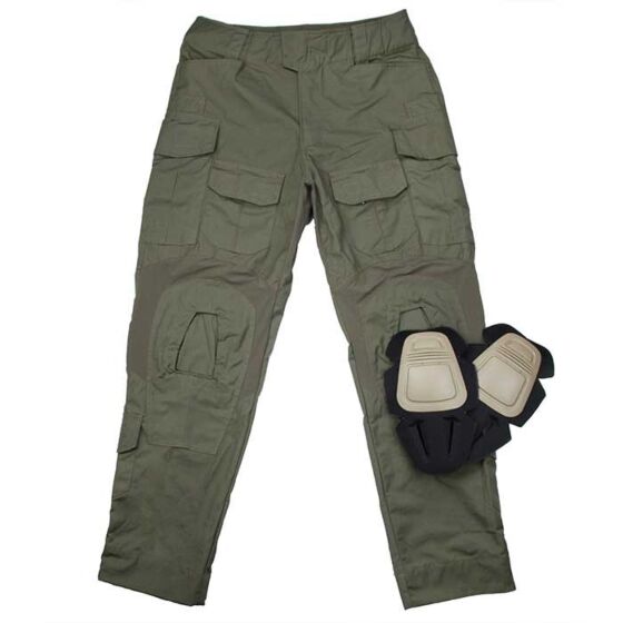 TMC CP style G3 combat 3D pants (ranger green)