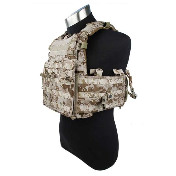 TMC giubbino tattico AEO plate carrier (aor1)