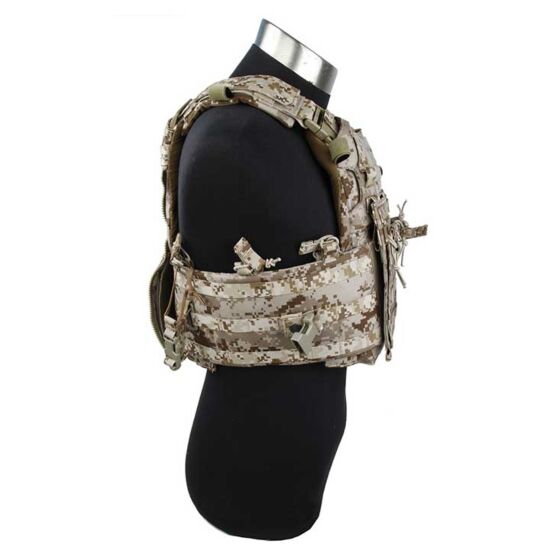 TMC giubbino tattico AEO plate carrier (aor1)